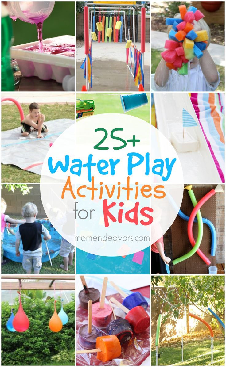 Backyard Water Party Ideas
 25 Outdoor Water Play Activities for Kids so many fun