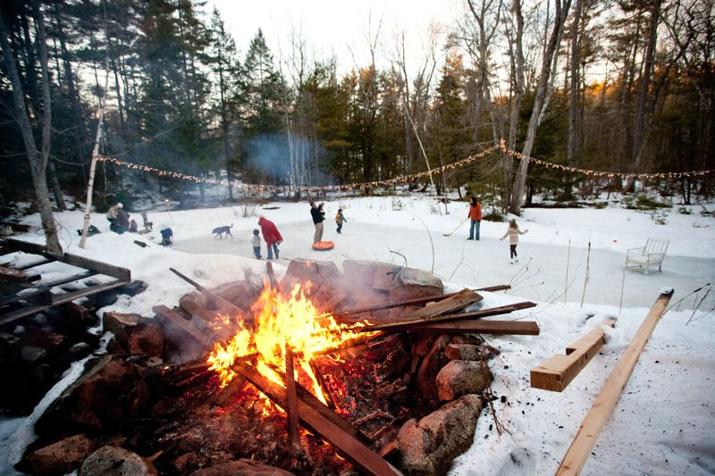Backyard Winter Party Ideas
 A Winter Ice Skating Party The Sweetest Occasion