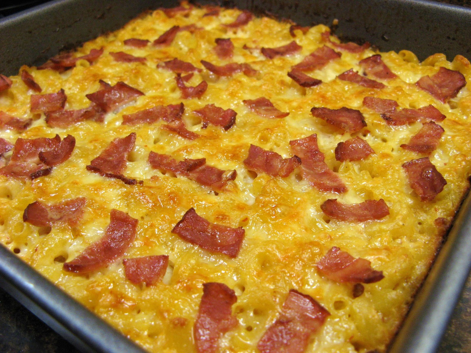 Bacon Baked Macaroni And Cheese
 The Well Fed Newlyweds Chipotle Macaroni and Cheese with
