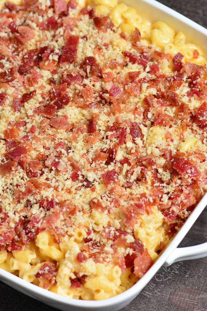 Bacon Baked Macaroni And Cheese
 The Best Baked Mac and Cheese Will Cook For Smiles