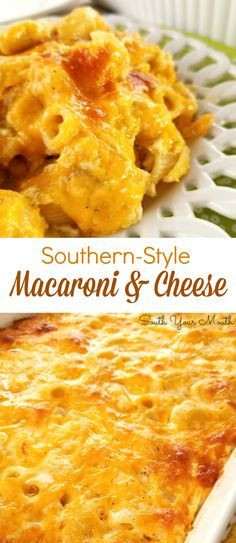 Baked Macaroni And Cheese Evaporated Milk
 Southern Style Macaroni & Cheese Recipe in 2019