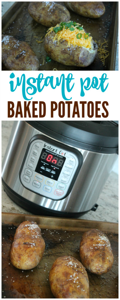 Baked Potato In Instant Pot
 How to Make Baked Potatoes in the Instant Pot