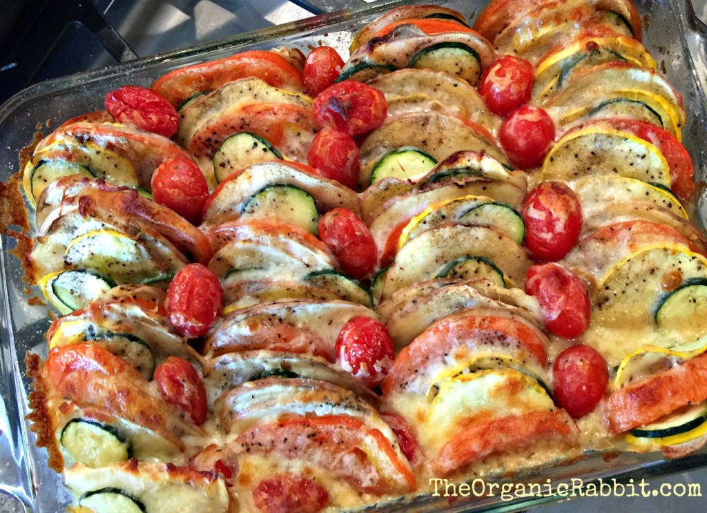 Baked Vegetable Casserole
 Baked Ve able Tian