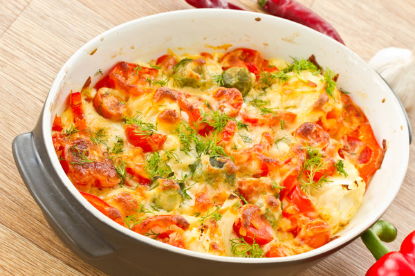 Baked Vegetable Casserole
 This Is A Really Wonderful Healthy Dish That Everyone