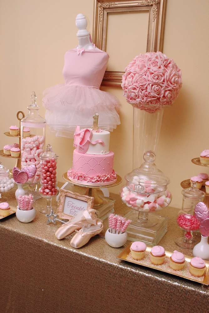 Ballerina Birthday Party Decorations
 You won t want to miss Anaya s 1st Birthday Ballet Party