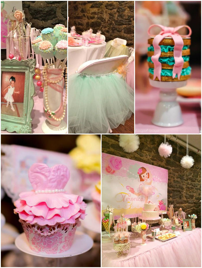 Ballerina Birthday Party Decorations
 Kara s Party Ideas Sweet Ballerina Party Ideas Supplies