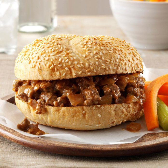Barbecued Beef Sandwiches
 80 Super Easy Ground Beef Dinners