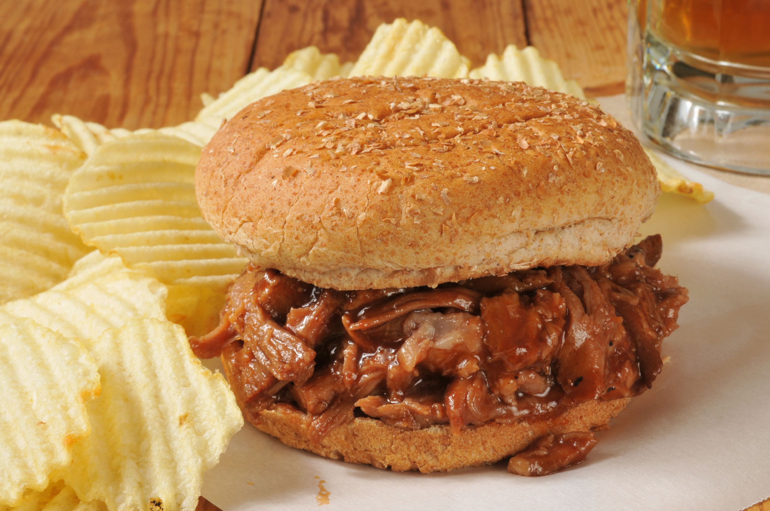 Barbecued Beef Sandwiches
 Snappy Barbecue Beef Sandwiches BigOven