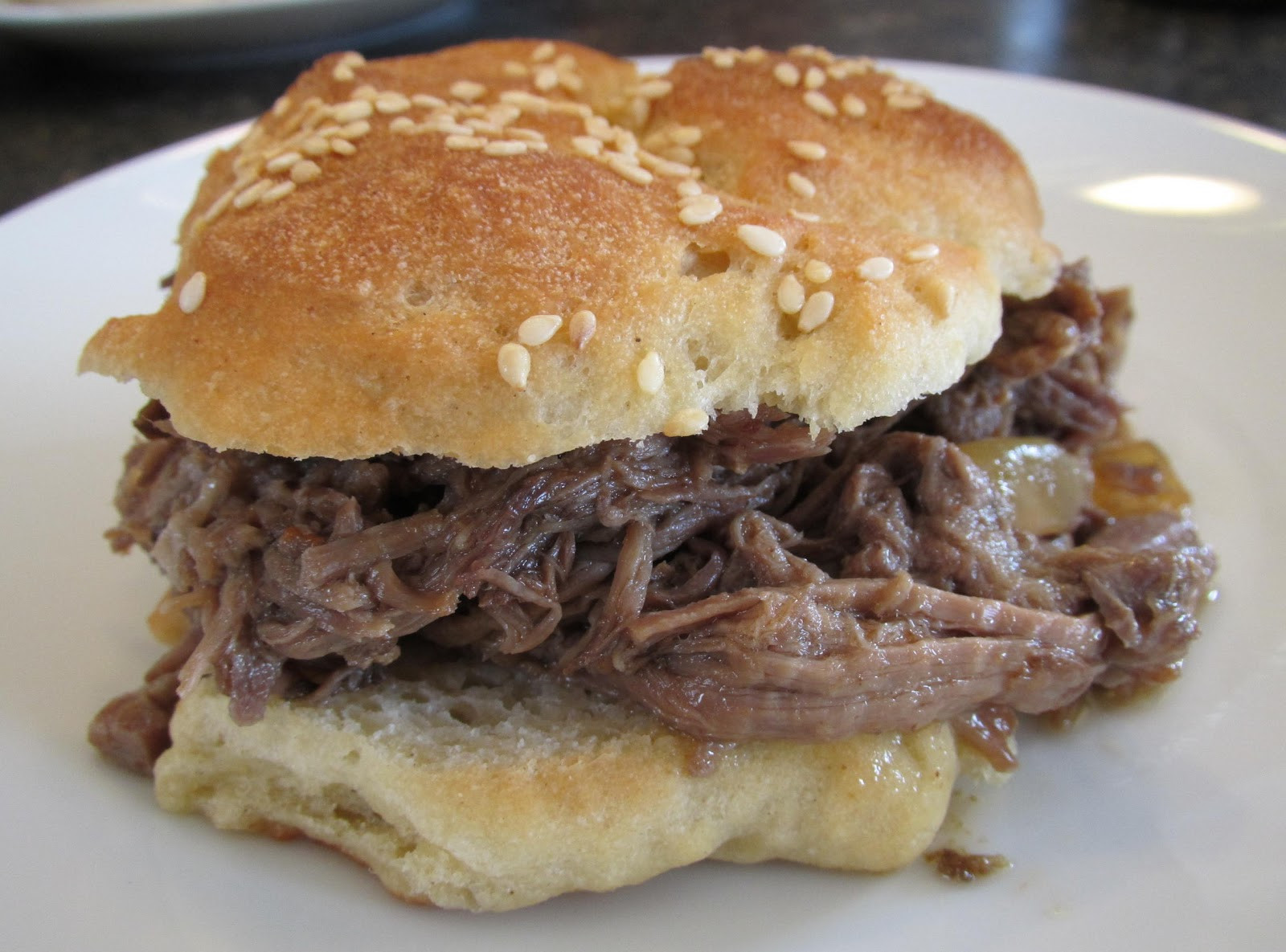 Barbecued Beef Sandwiches
 Successfully Gluten Free BBQ Beef Sandwiches or tortillas