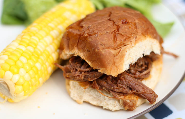 Barbecued Beef Sandwiches
 Slow Cooker Shredded BBQ Beef Sandwiches Freezer Meal