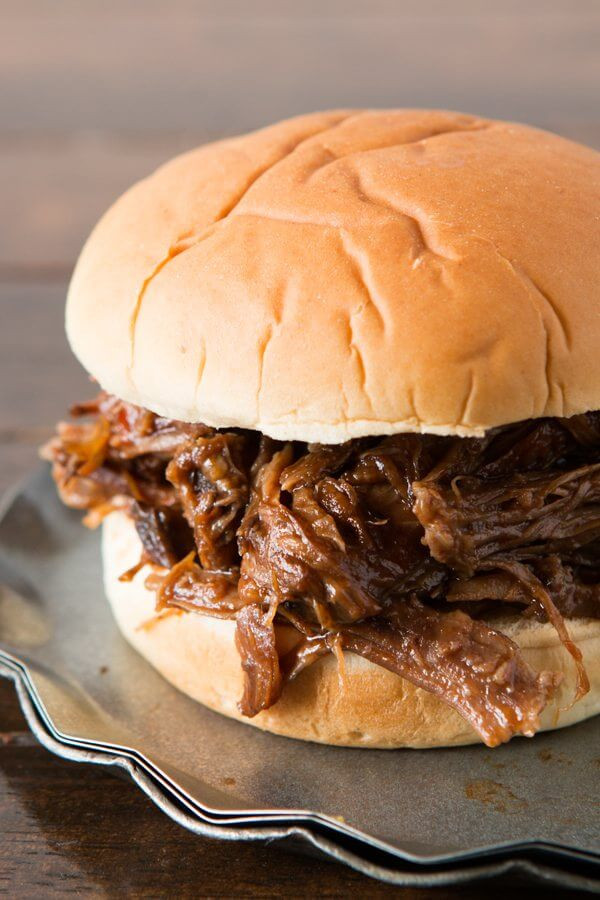 Barbecued Beef Sandwiches
 BBQ Beef Sandwiches Oh Sweet Basil