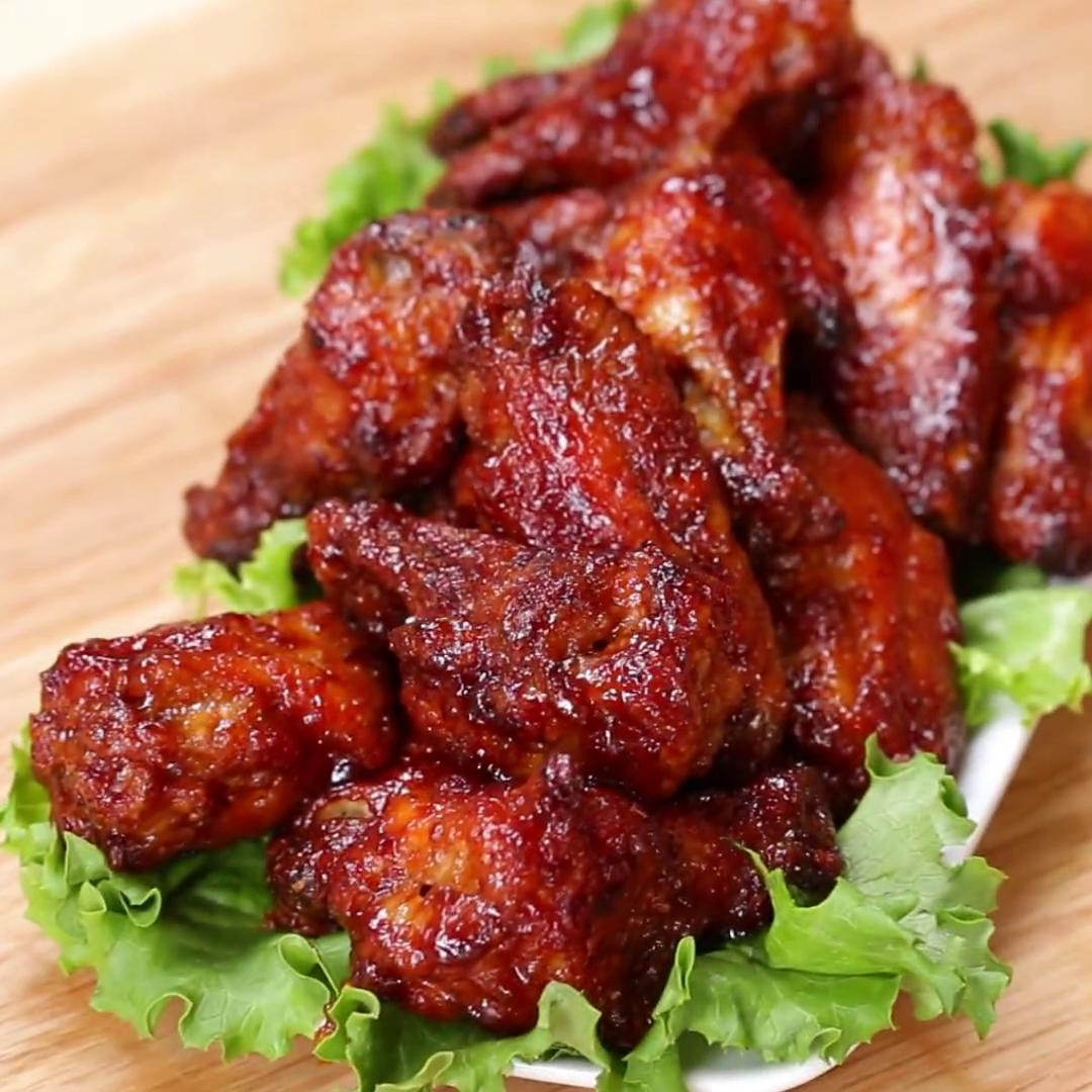 Barbeque Chicken Wings
 Honey BBQ Chicken Wings Recipe by Tasty
