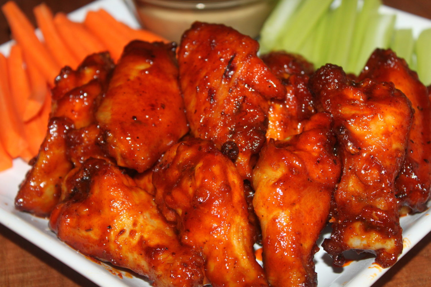 Barbeque Chicken Wings
 Baked Honey Barbecue Wings Recipe Crispy Wings With A