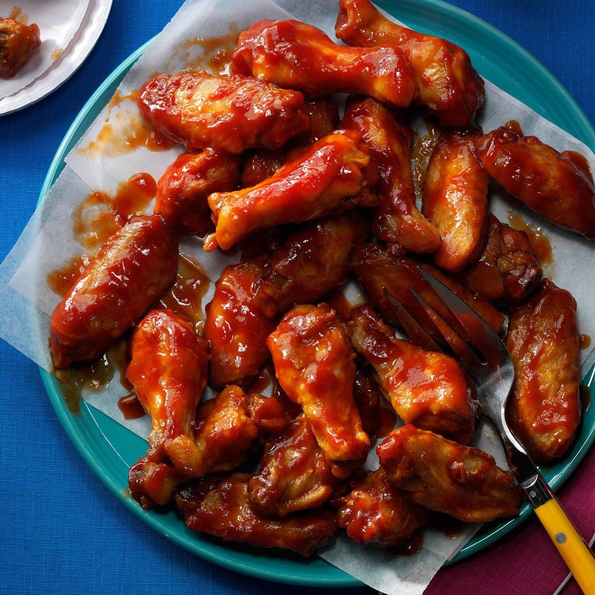 Barbeque Chicken Wings
 Tangy Barbecue Wings Recipe