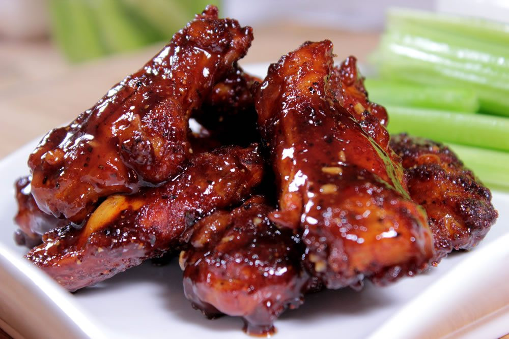 Barbeque Chicken Wings
 Step by Step for Smoked Chicken Wings with Honey BBQ Glaze