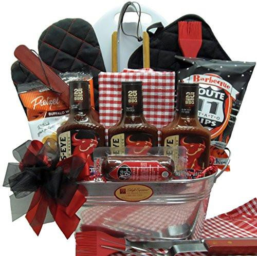 Barbeque Gift Basket Ideas
 "Fire it Up" BBQ Gift Basket Father s Day Gift Baskets