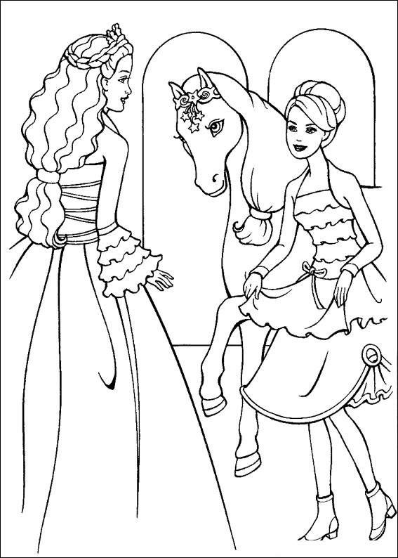 Barbie Coloring Pages For Girls
 Free Coloring Pages Barbie Coloring Pages