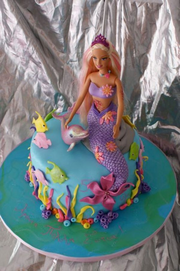 Barbie Mermaid Birthday Party Ideas
 8 Mermaid Themed Birthday Cakes – Party Ideas