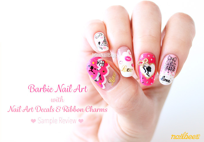 Barbie Nail Designs
 Barbie Nail Art with Decals