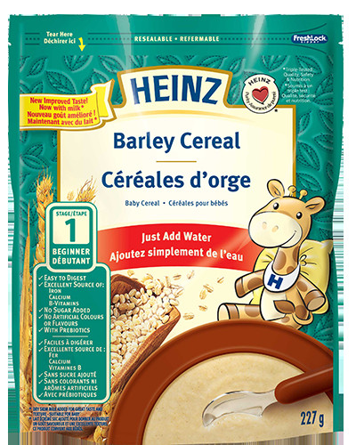 Barley Baby Cereal
 Baby Food 4 mo & up