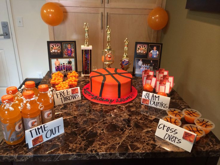 Basketball Birthday Party Places
 47 best Basketball Party images on Pinterest