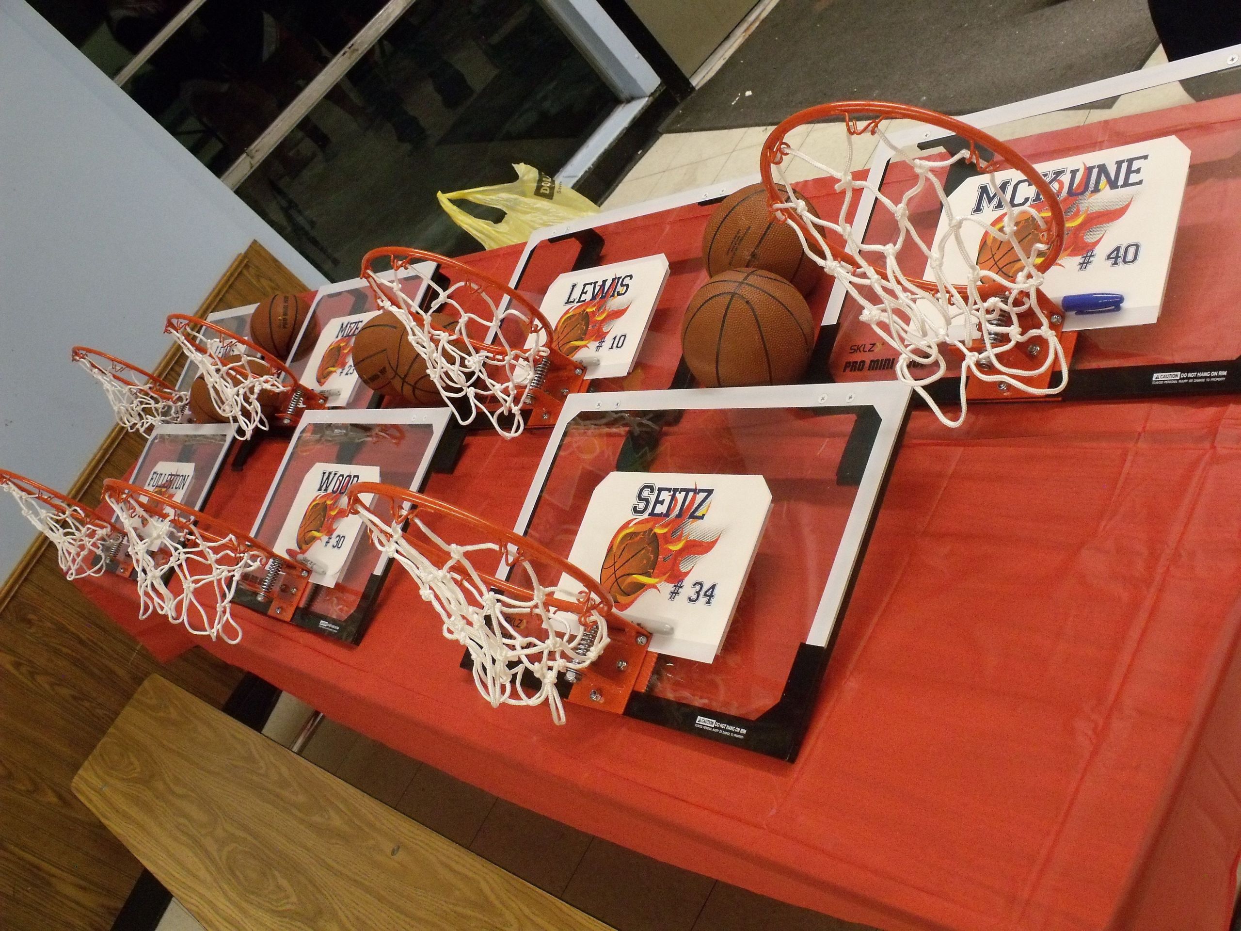 Basketball Gift Bag Ideas
 Basketball Senior Night Gift Idea Hoops ordered from SKLZ