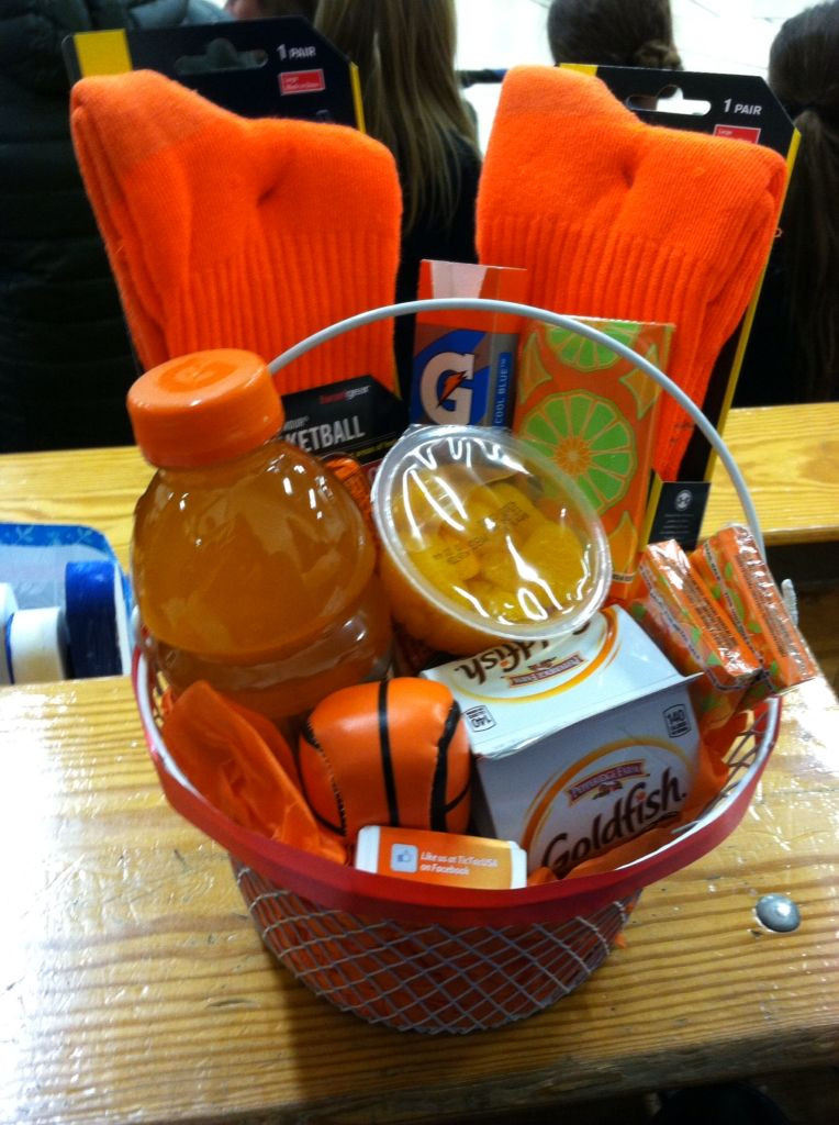 Basketball Gift Basket Ideas
 Basketball t basket My Pins