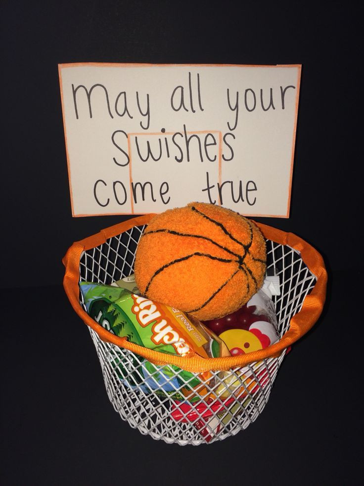 Basketball Gift Basket Ideas
 basketball ts for lockers Google Search