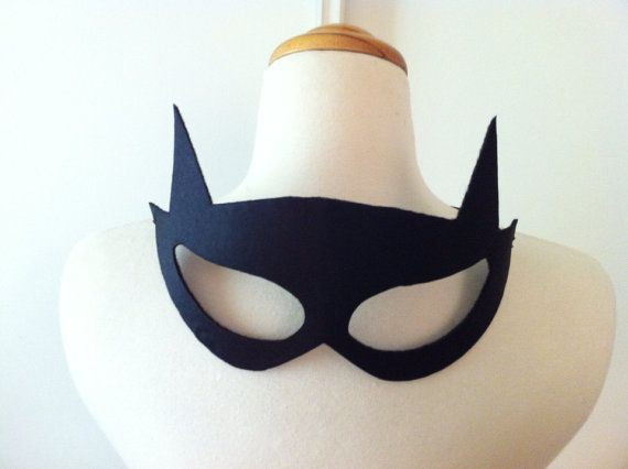 Batgirl Mask DIY
 CATWOMAN handmade MASK BATGIRL Halloween by