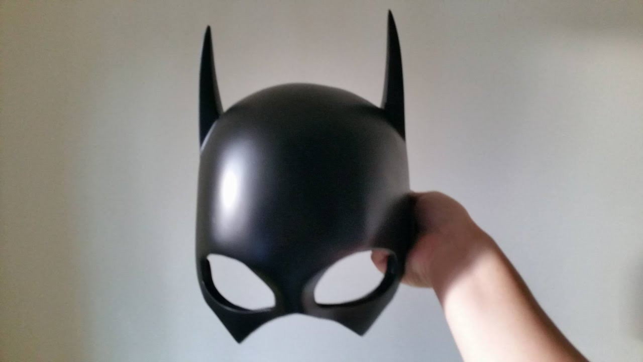 Batgirl Mask DIY
 How to make a Batgirl Helmet Cowl DIY
