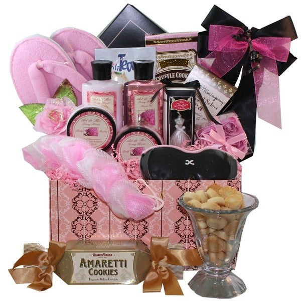 Bath And Body Works Gift Basket Ideas
 Shop Dressed To Impress Floral Spa Bath and Body Gift