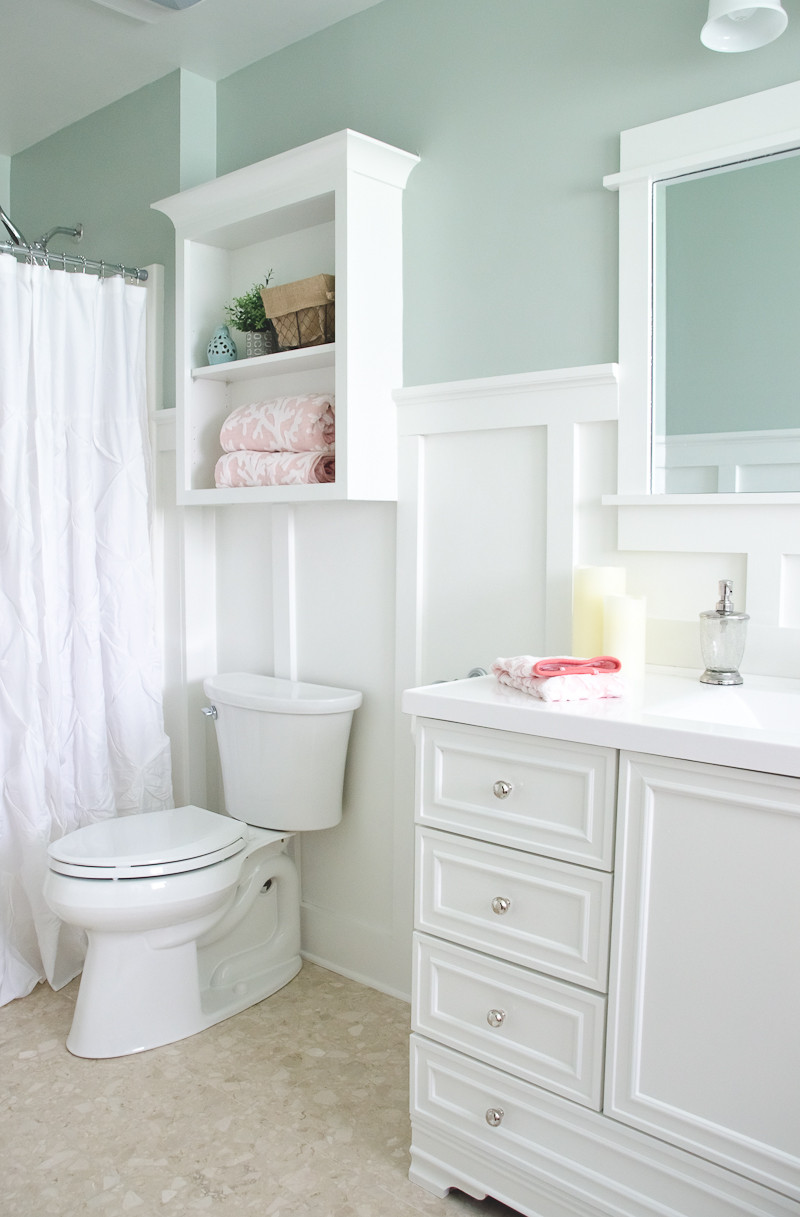 Bathroom Color Ideas
 Lowe s Bathroom Makeover Reveal The Golden Sycamore