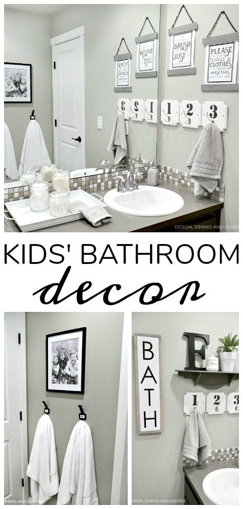 Bathroom Decor Kids
 Kids Bathroom Decor Taryn Whiteaker
