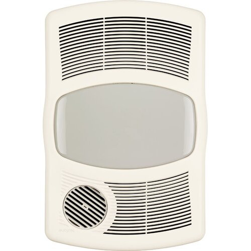 Bathroom Exhaust Fan And Heater
 Broan 100 CFM Exhaust Bathroom Fan with Heater on PopScreen