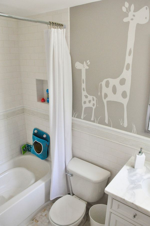 Bathroom Ideas For Small Bathroom
 30 Playful And Colorful Kids’ Bathroom Design Ideas