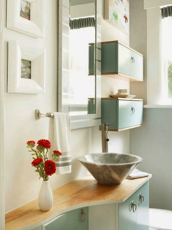 Bathroom Ideas For Small Bathroom
 Modern Furniture 2014 Clever Solutions for Small Bathrooms