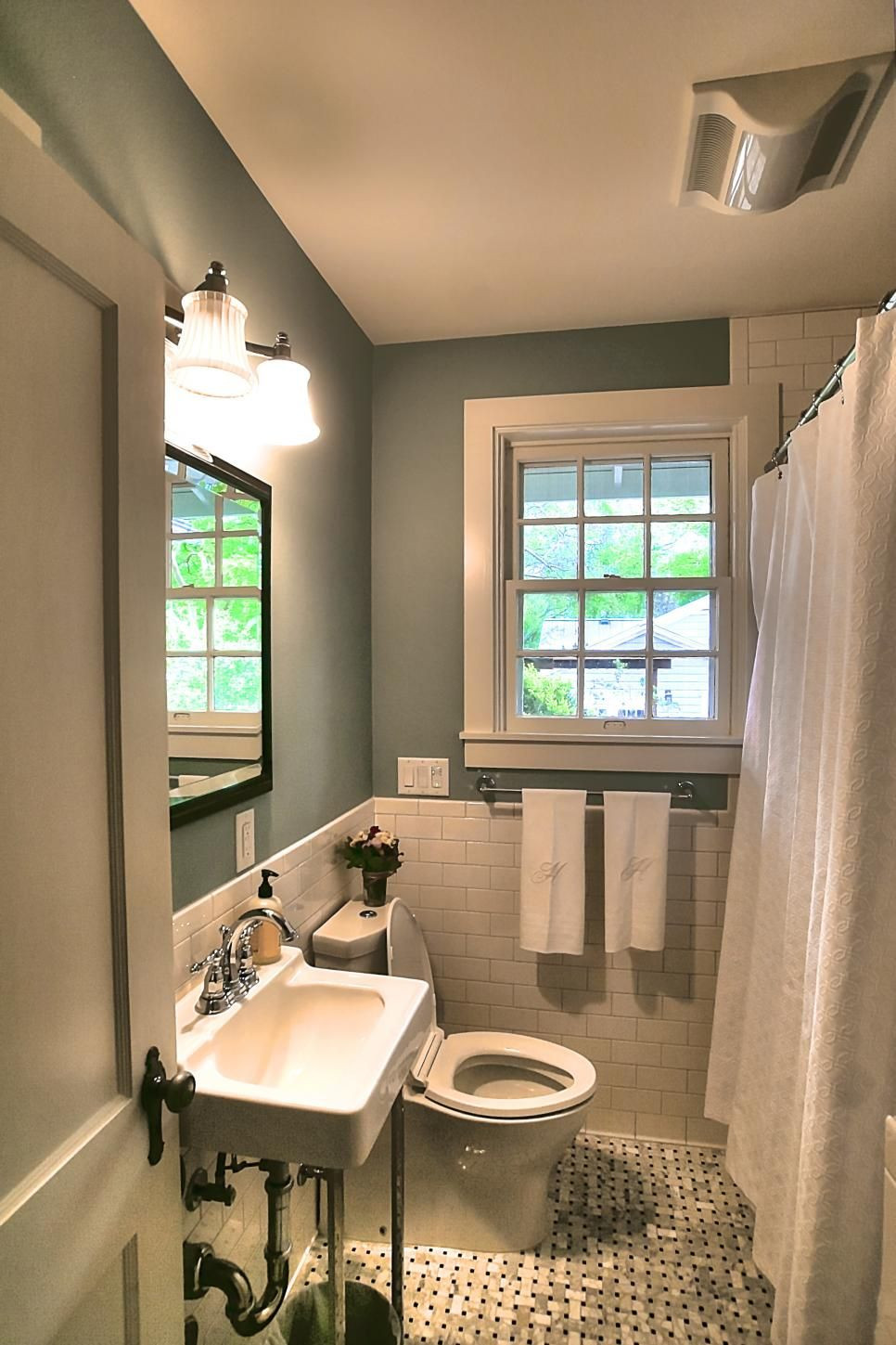 Bathroom Ideas For Small Bathroom
 Updated and Expanded 1940s Cottage Home