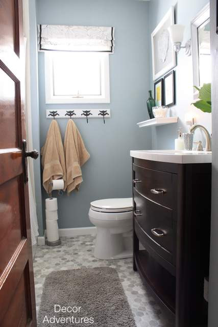 Bathroom Ideas For Small Bathrooms
 A Small Master Bathroom Makeover