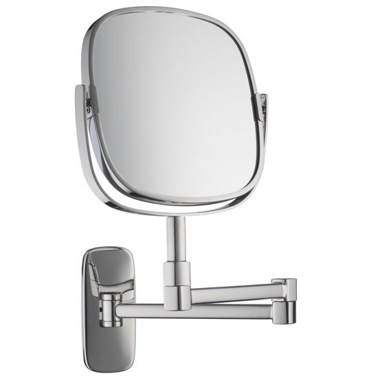 Bathroom Magnifying Mirror
 Burford Extendable Magnifying mirror by Robert Welch from