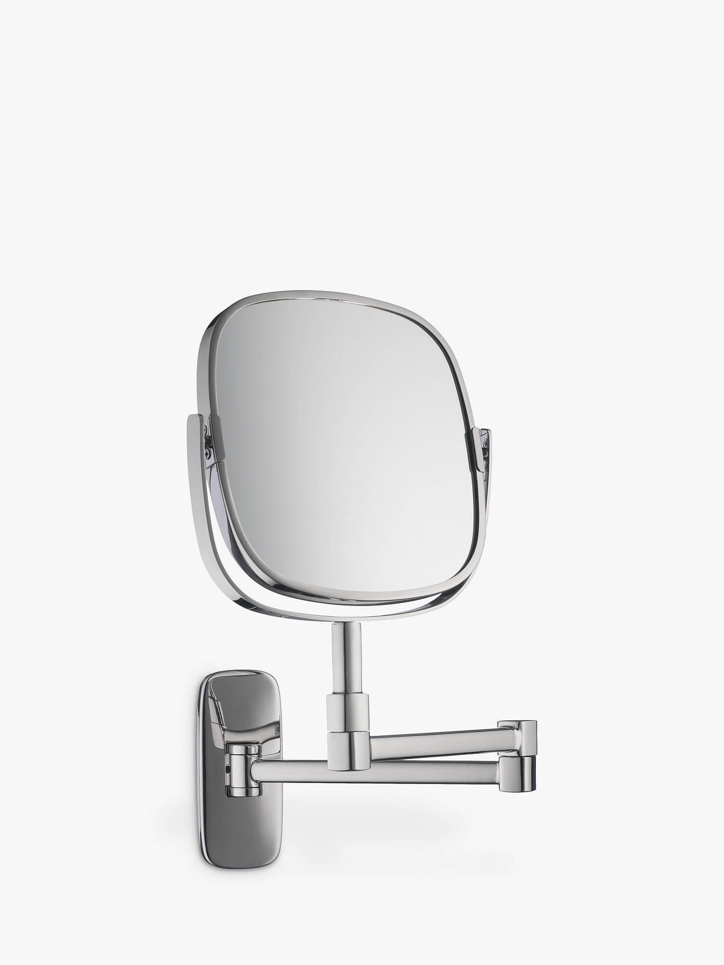 Bathroom Magnifying Mirror
 Robert Welch Bathroom Burford Extendable Magnifying Wall