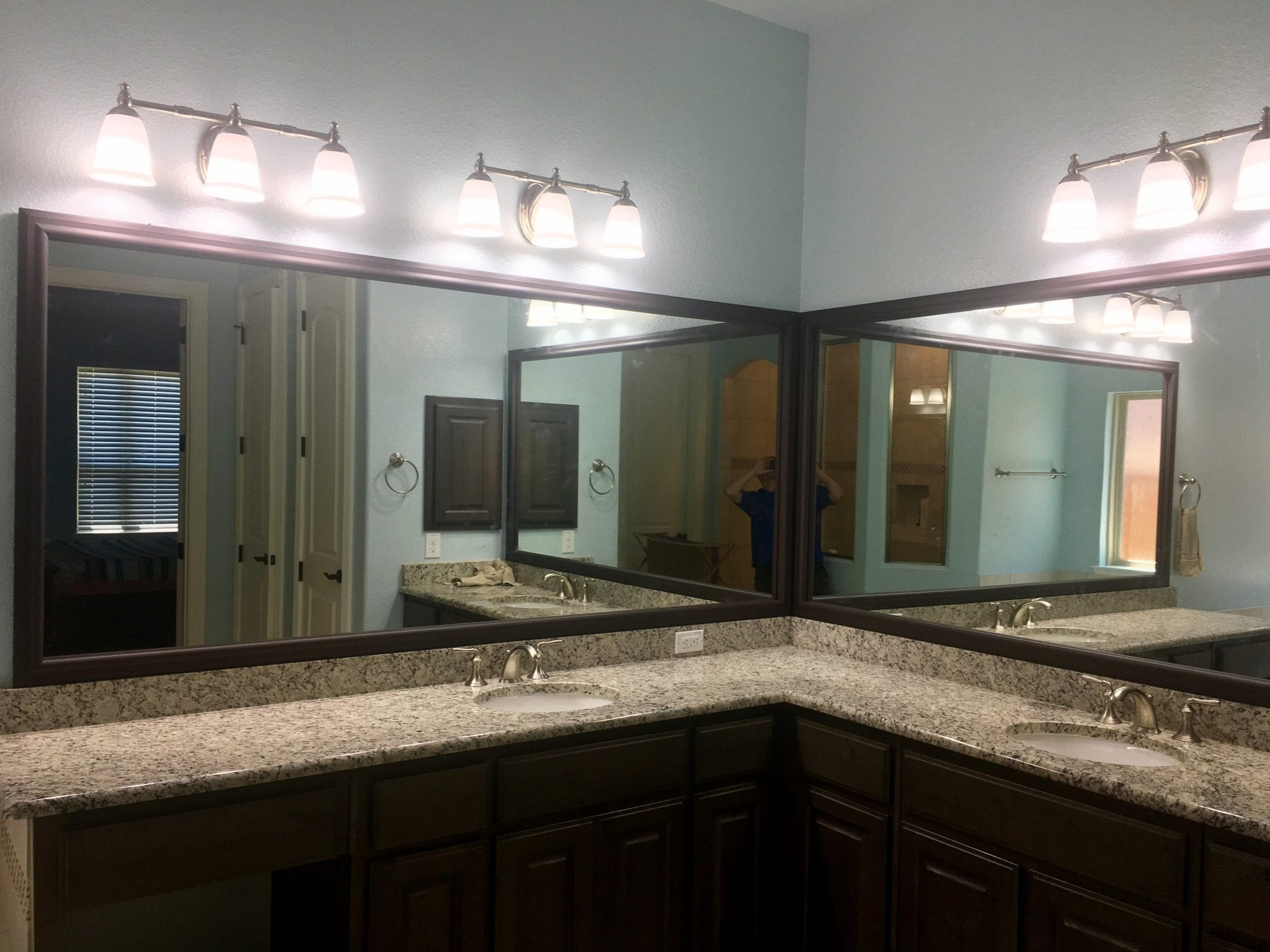Bathroom Mirror Installation
 3D panels installation Services
