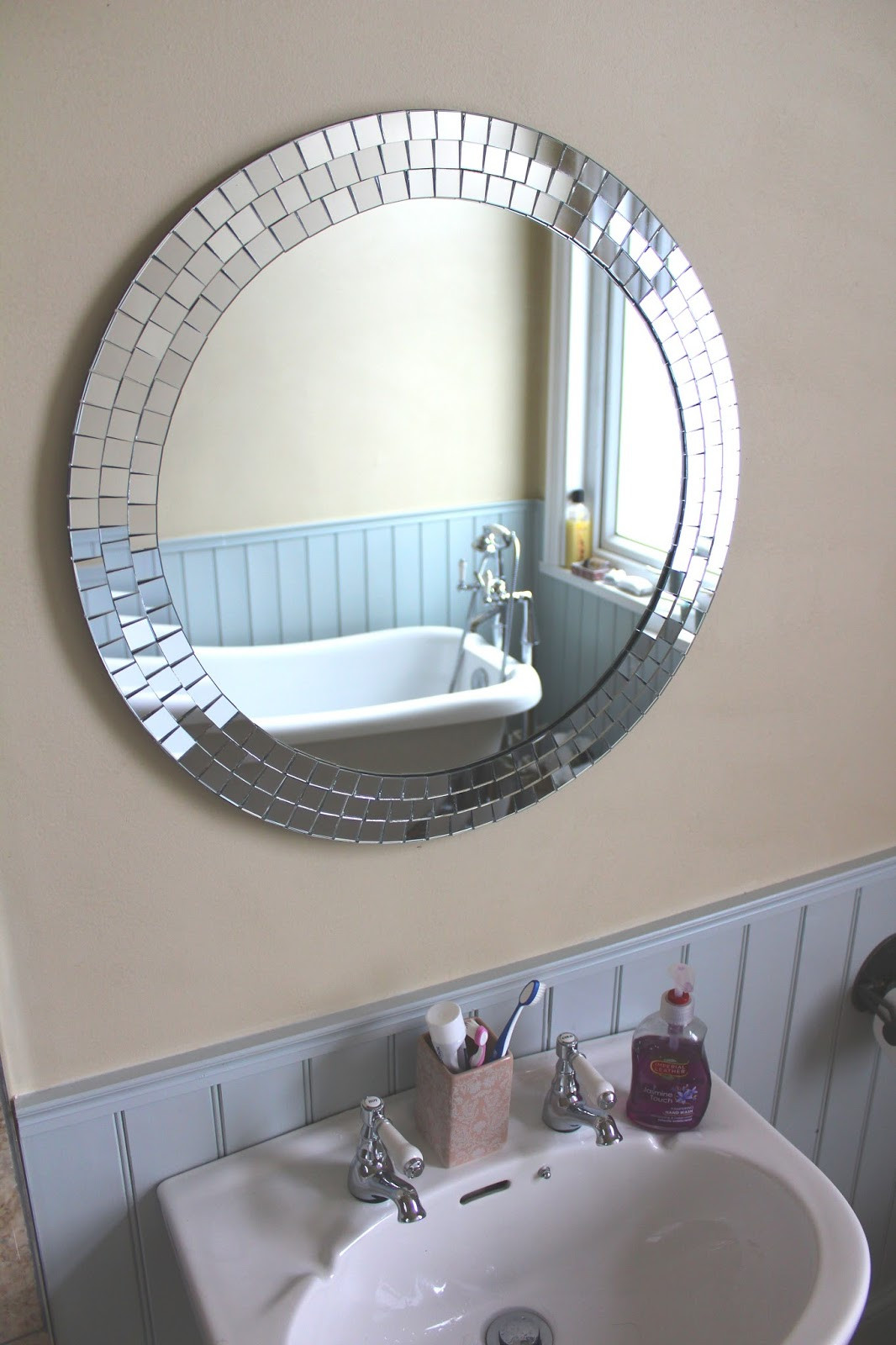 Bathroom Mirror Installation
 Kezzabeth