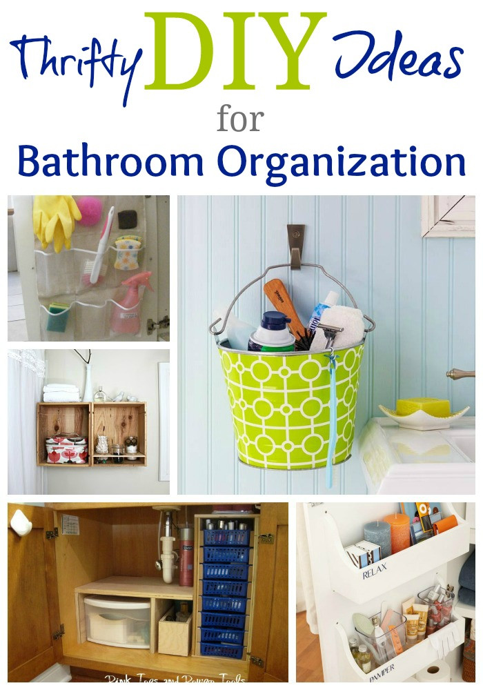 Bathroom Organization DIY
 Real Life Bathroom Organization Ideas