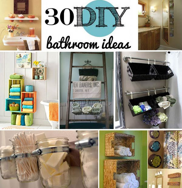 Bathroom Organization DIY
 30 Brilliant DIY Bathroom Storage Ideas Amazing DIY