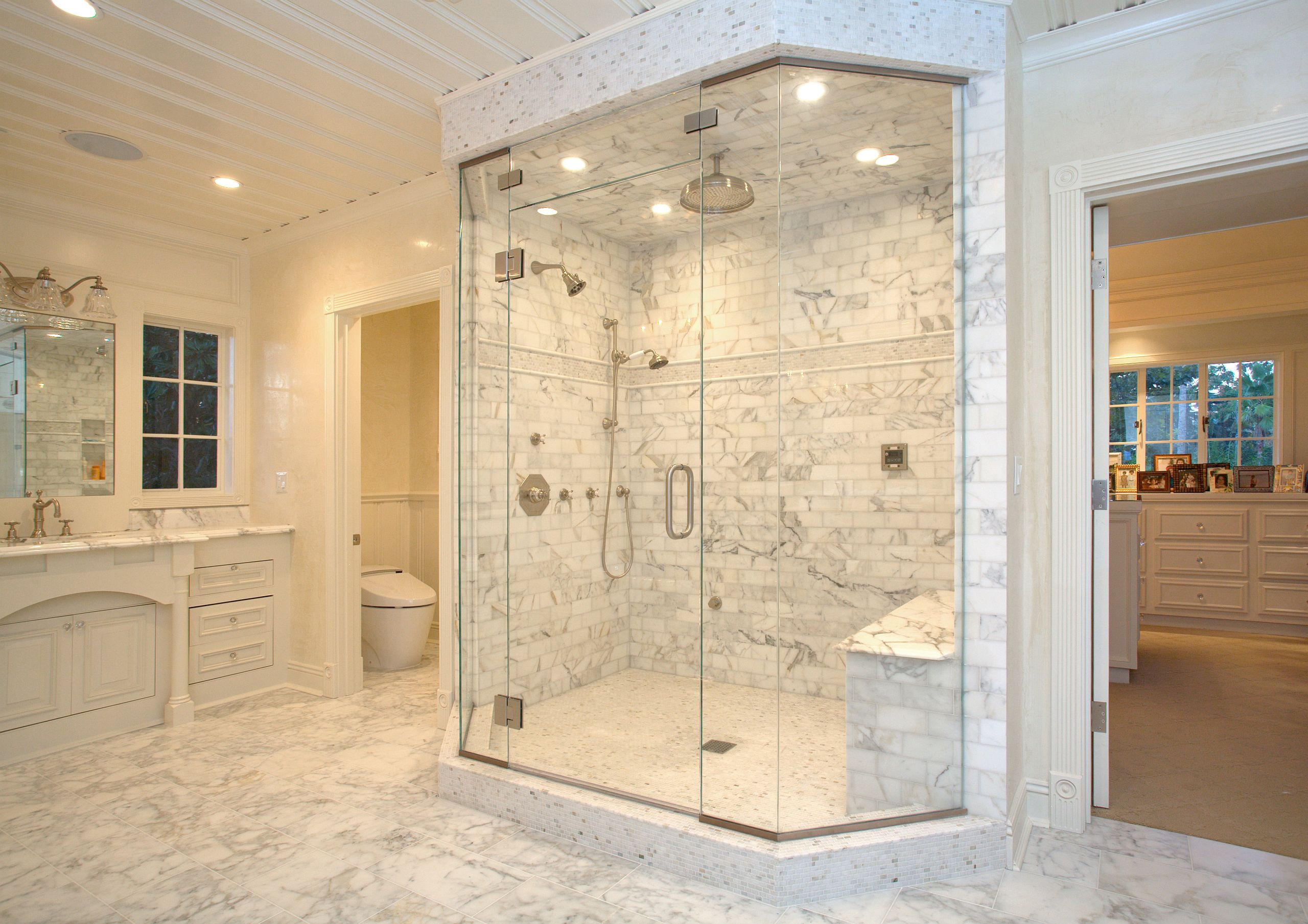 Bathroom Shower Ideas
 Inhabit Space Inc Renovates Historic Al Jolson Estate in