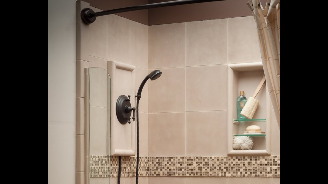 Bathroom Shower Images
 Single Threshold Shower Basic Install American Bath