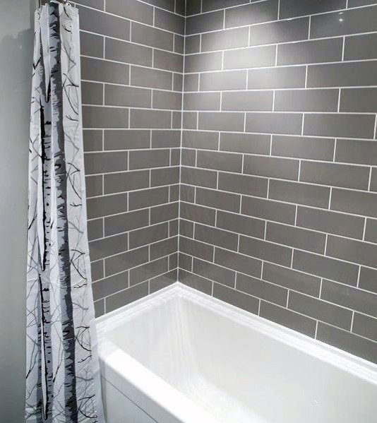 Bathroom Shower Images
 Top 50 Best Subway Tile Shower Ideas Bathroom Designs