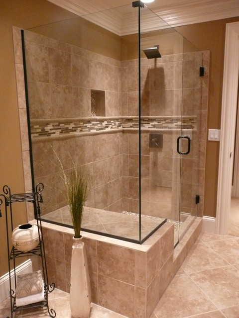 Bathroom Shower Tiles Ideas
 Tiled Bathroom Shower Traditional Bathroom