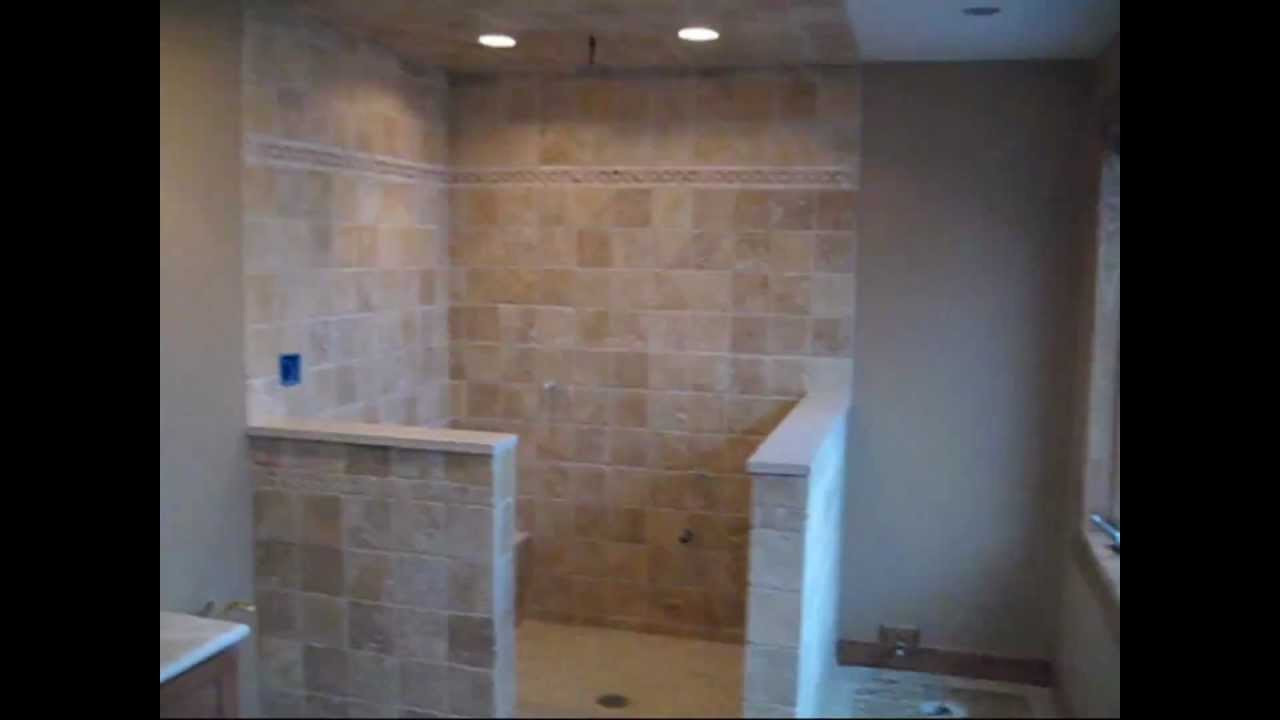 Bathroom Tile Shower
 Limestone Travertine Tile Master Bathroom
