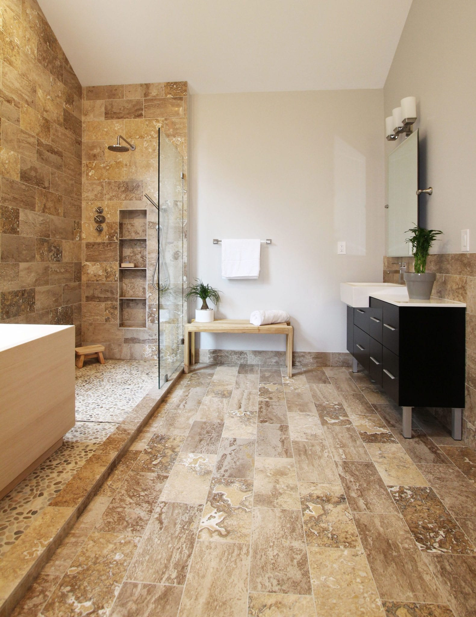 Bathroom Tile Shower
 Healing Hinoki Vanity Your Bath Store
